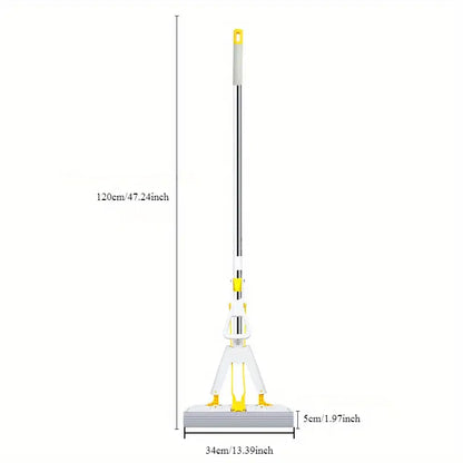 Multi-Purpose Foldable Floor Cleaning Squeeze Mop Wiper