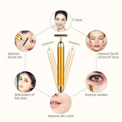 24K Gold Electric Facial Massage Roller™