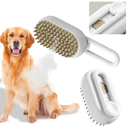 Pet Steam Grooming Brush