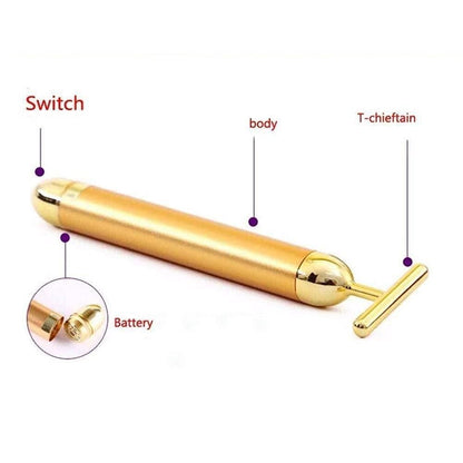 24K Gold Electric Facial Massage Roller™