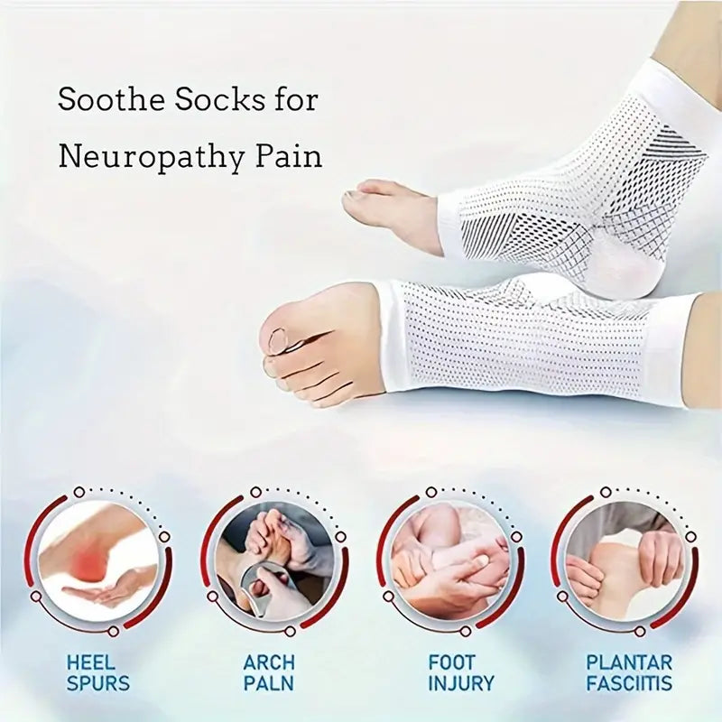 Neuropathy Socks for Women and Men for Relief Swollen Feet and Ankles