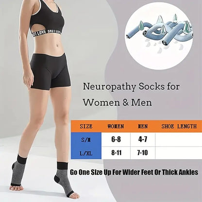 Neuropathy Socks for Women and Men for Relief Swollen Feet and Ankles