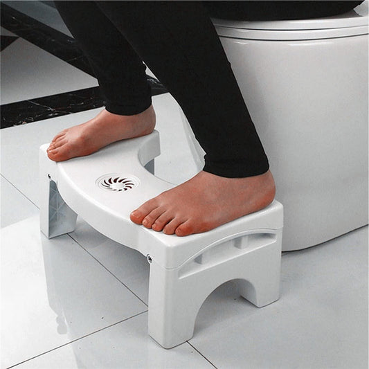 Premium Foldable Anti-Constipation Potty Stool with Air Freshener